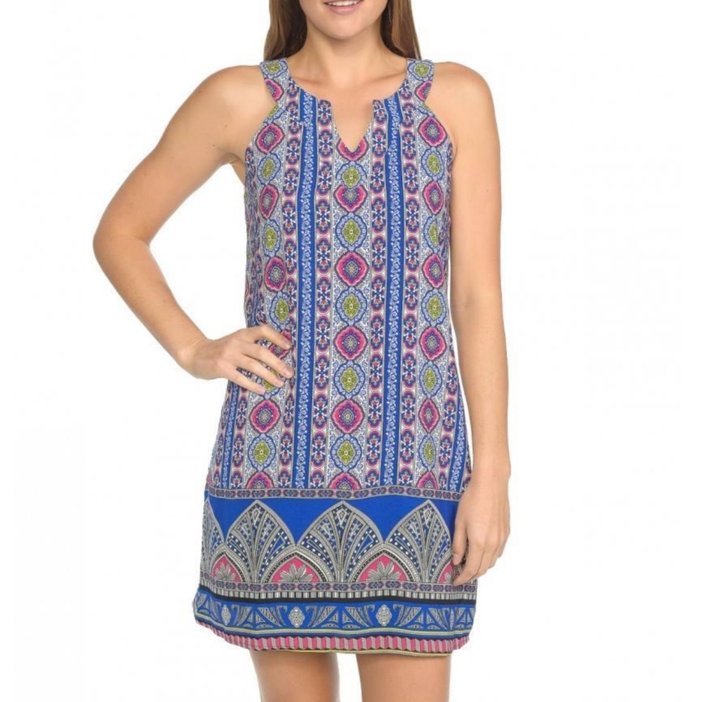 Vibrant Print Dress